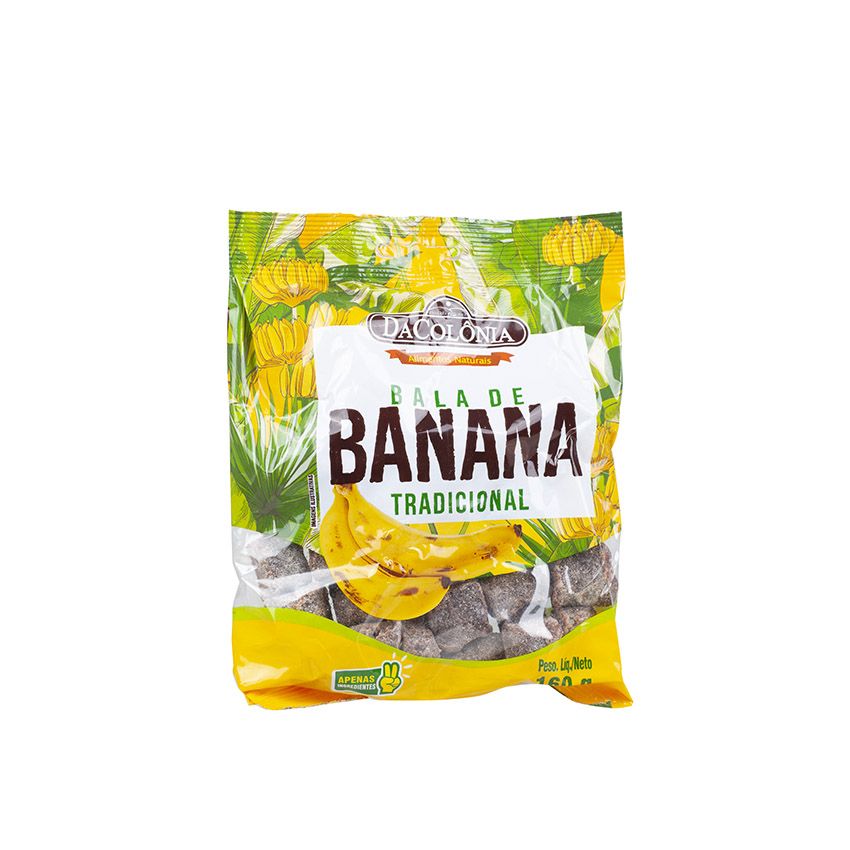 Bombons Tradicionais de Banana (160 g)