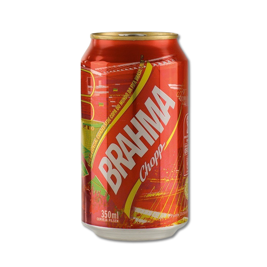 Brahma - Chopp Cerveja Lager Lata (350 ml)