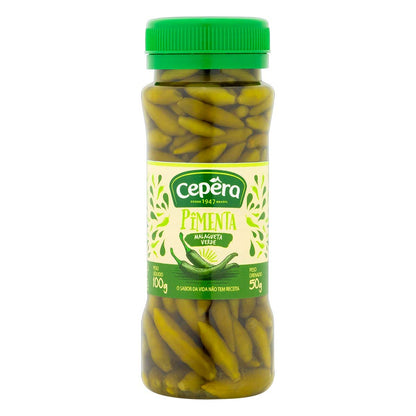 Pimenta Malagueta Verde em Conserva (100 g)