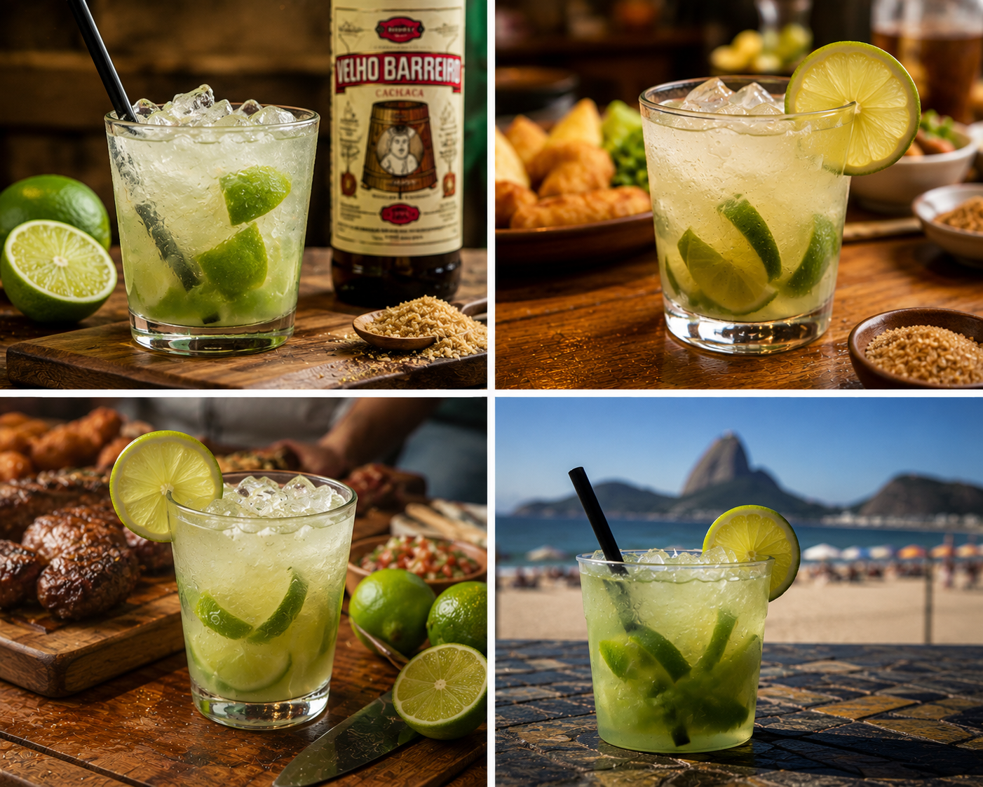 Velho Barreiro Kit Caipirinha “Greetings from Brazil” (700 ml)