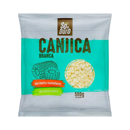 Só o Ouro - Canjica de Milho Branco (500 g)
