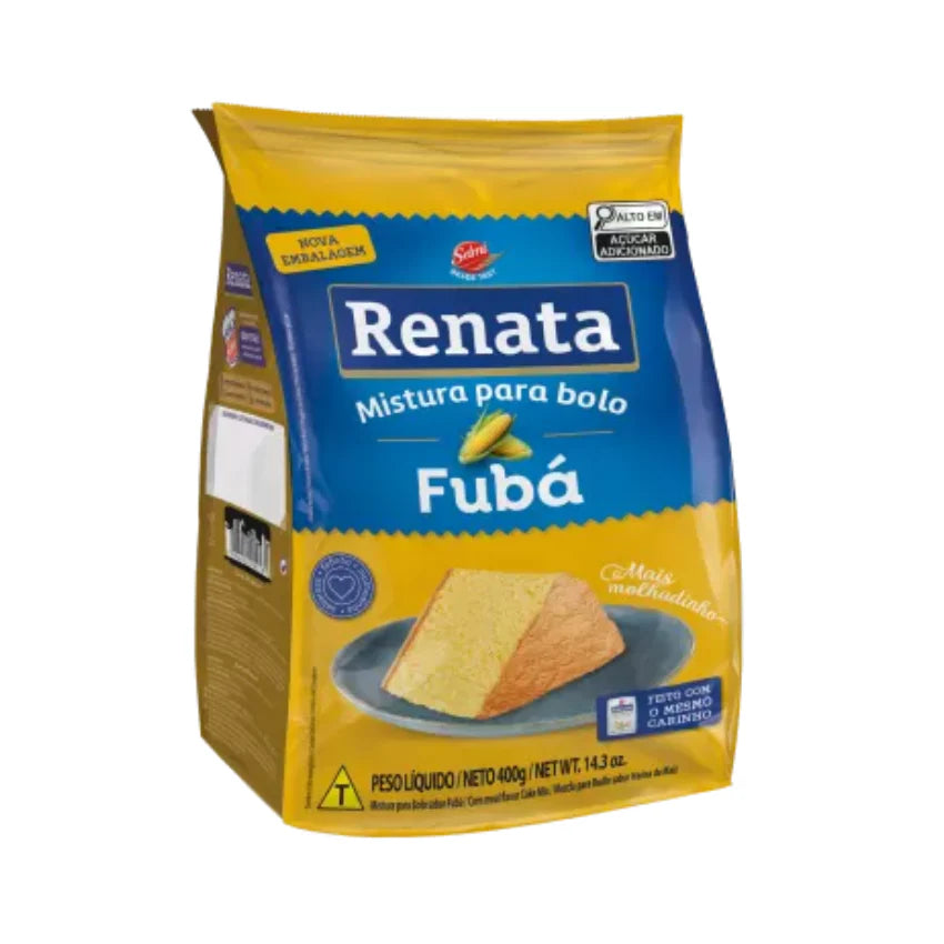Renata - Mistura para Bolo de Fubá 400 g