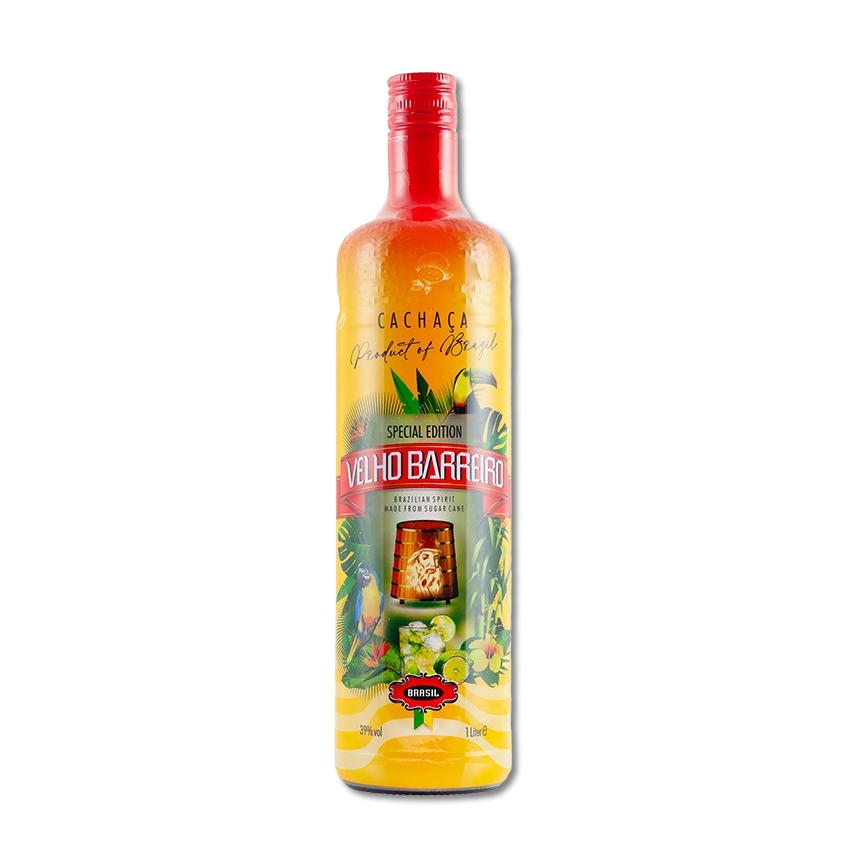 Velho Barreiro Silver - Cachaça (700 ml) – 39% Vol.