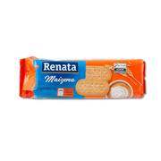 Renata Maizena Kekse 200 g in orangefarbener Packung