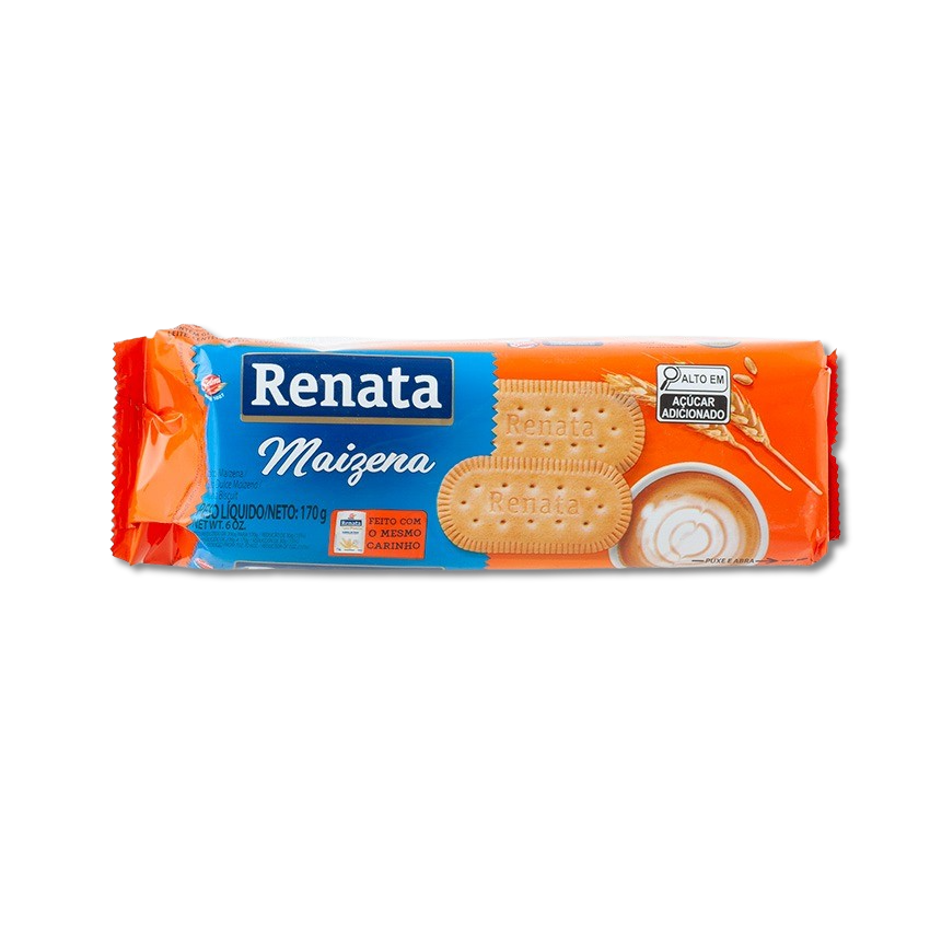 Renata Maizena Kekse 200 g in orangefarbener Packung