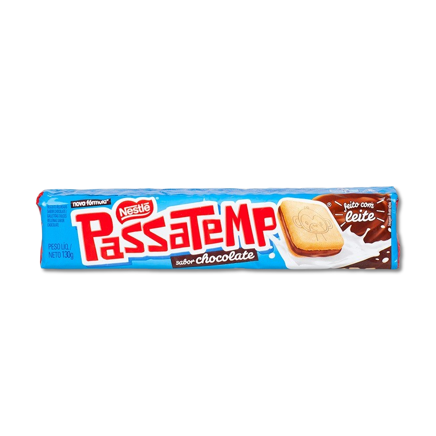 Nestlé - Passatempo Biscoito Recheado Chocolate (130 g)